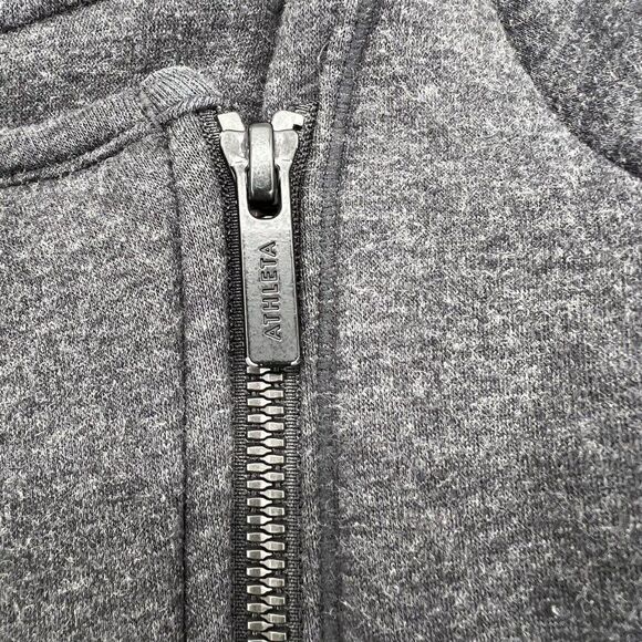 Athleta Daybreak Hoodie Jacket Full Zip Thumb Holes Running Athleisure Small - Picture 2 of 6